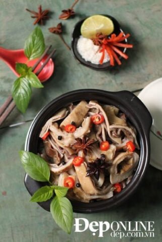 Dạ dày heo hầm mềm thấm vị hoa hồi, cách sử dụng hoa hồi để món ăn thơm ngon