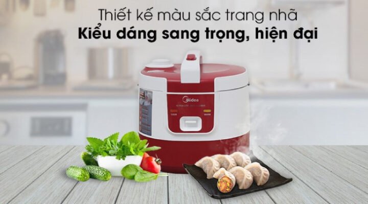Đặt nồi cơm ở nơi bằng phẳng, khô ráo