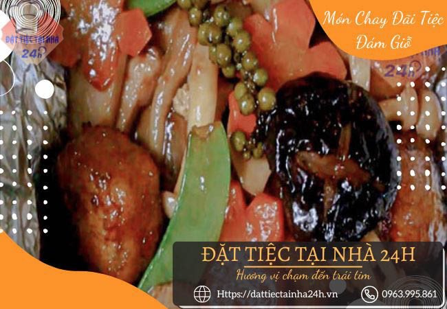 Đậu hũ giấy bạc chay