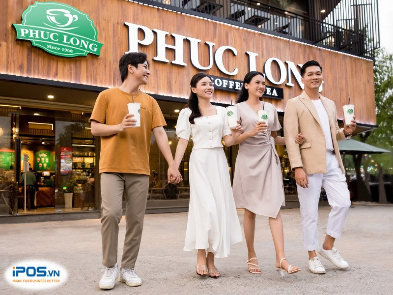 Đồ uống trà và cà phê đa dạng tại Phúc Long, thông tin calo cho người quan tâm sức khỏe.