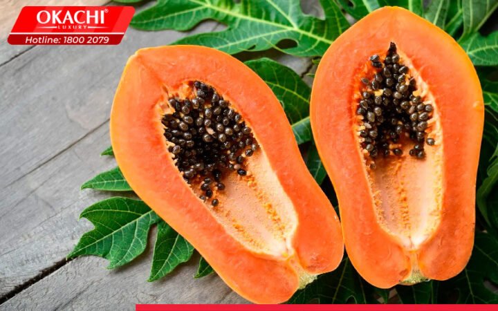 Đu đủ tươi, nguyên liệu chính của mắm đu đủ