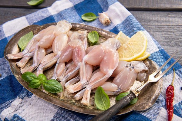 Đùi ếch là phần ngon nhất