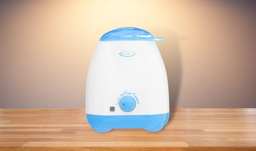 Dùng máy hâm sữa Gluck Baby GN07 hâm nóng sữa mẹ để pha bột ăn dặm Hipp