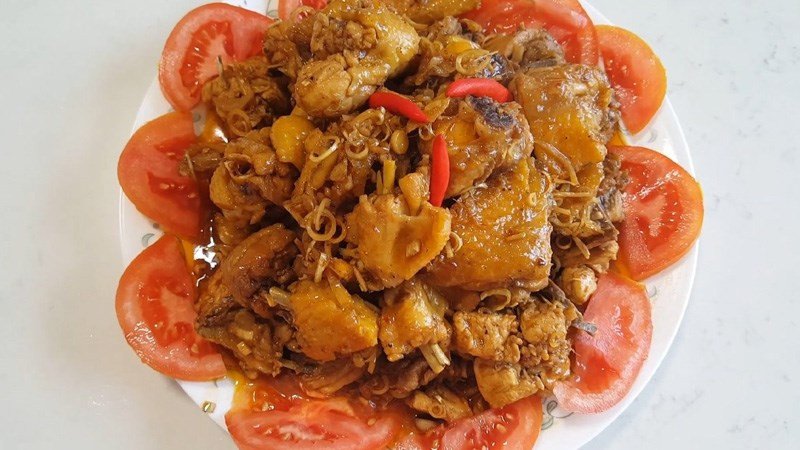 Gà kho ngũ vị hương