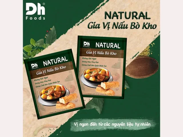 gia vị nấu bò kho