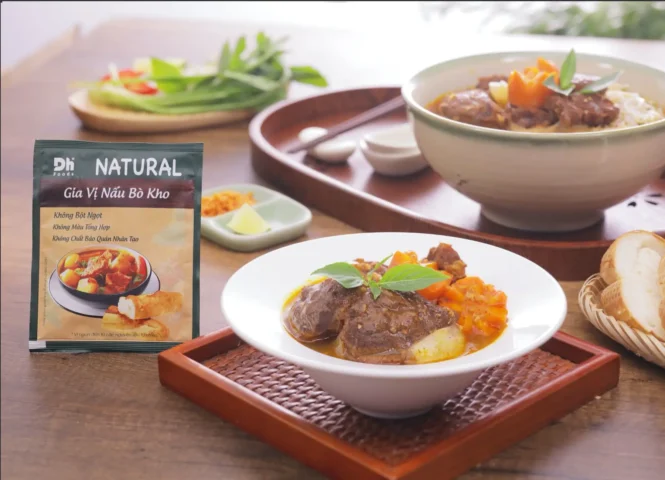 gia vị nấu bò kho