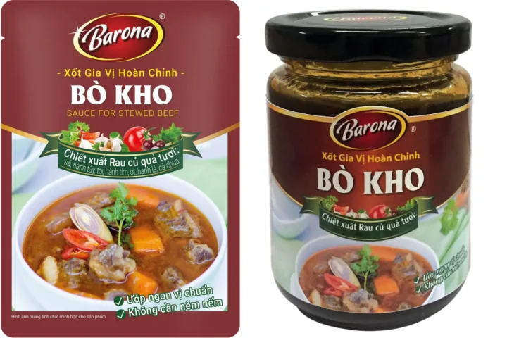 gia vị nấu bò kho