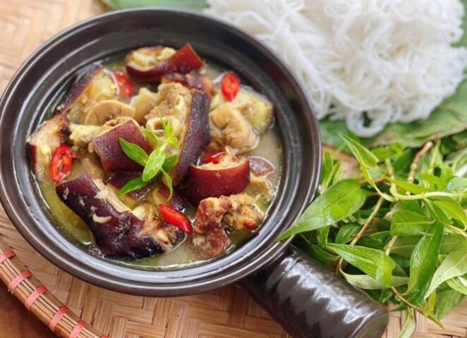 Giò heo giả cầy miền Trung đậm đà hương vị