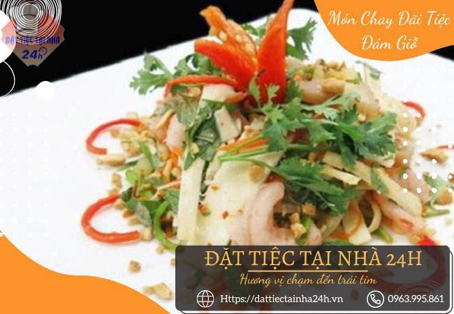 Gỏi củ hủ dừa chay