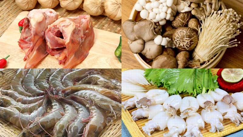 Hải sản tươi sống