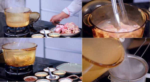 Hầm nước dùng lẩu Tứ Xuyên