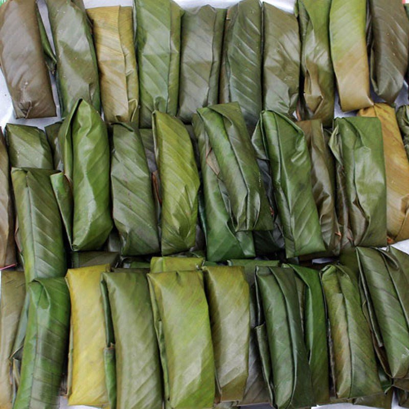 Hấp bánh răng bừa trong xửng hấp