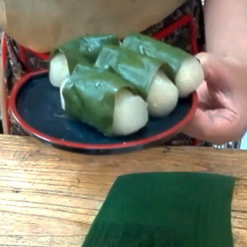 Hấp bánh sắn Phú Thọ