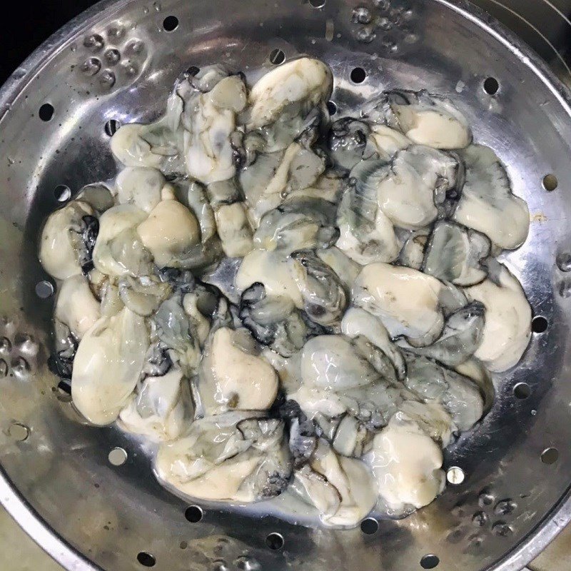 Hàu sữa đã sơ chế sạch sẽ