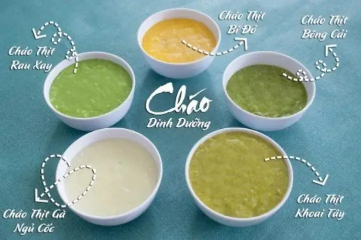 học cách nấu cháo dinh dưỡng