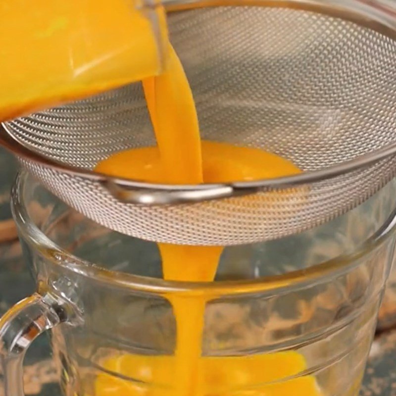 Hỗn hợp mẻ nghệ sau khi xay