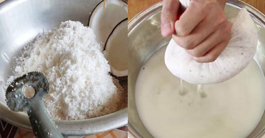 Hướng dẫn chi tiết cách làm nước cốt dừa tươi ngon cho xôi vò