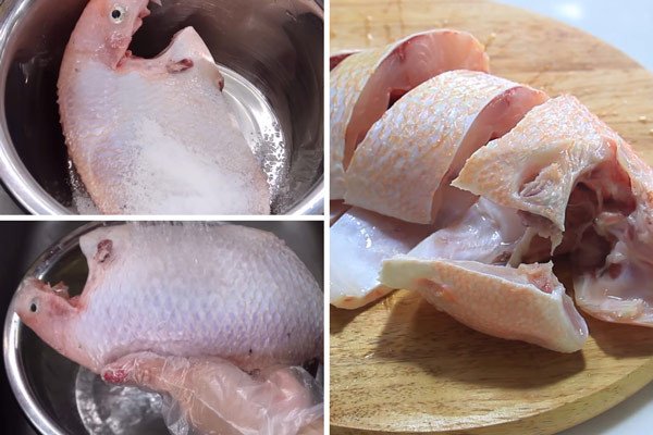 Hướng dẫn sơ chế cá diêu hồng sạch nhớt và khử mùi tanh hiệu quả