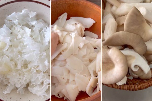 Hướng dẫn sơ chế các loại rau củ và nấm cho canh chua chay