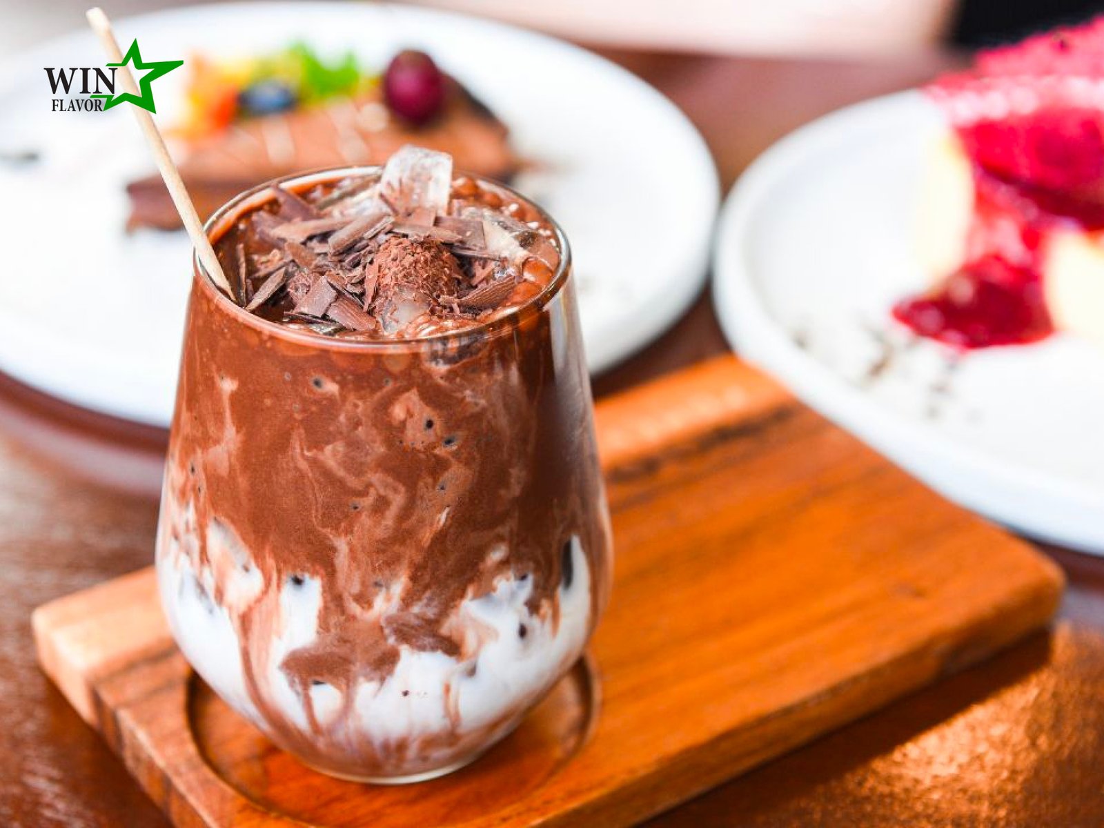 kem béo thực vật trong thức uống