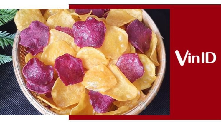 Khoai lang chiên áo đường hấp dẫn