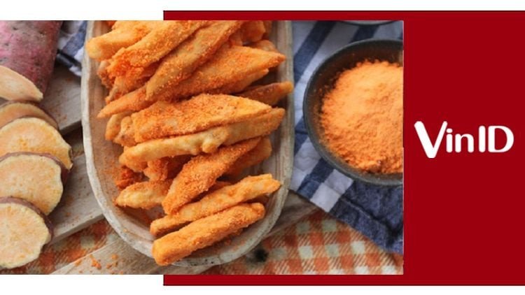 Khoai lang chiên lắc phô mai chuẩn vị