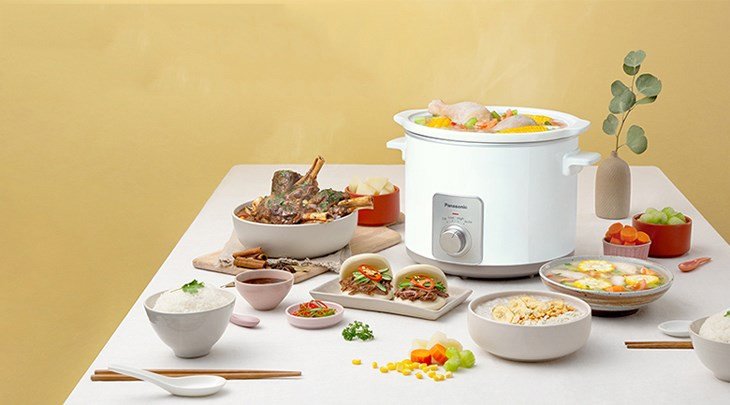 Không sử dụng chất tẩy rửa ăn mòn để vệ sinh nồi nấu chậm