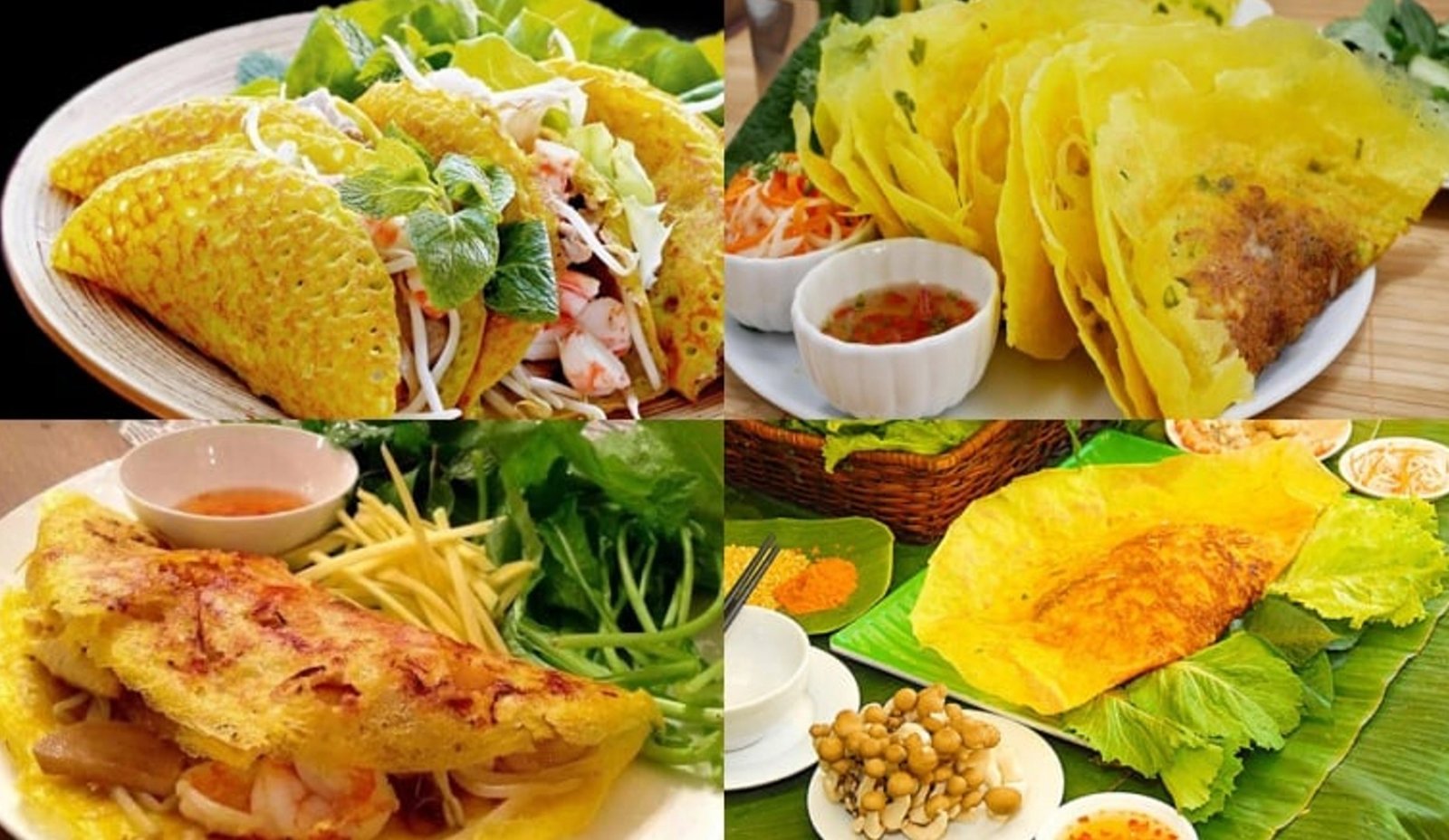 Kỹ thuật đổ bột bánh xèo lên chảo nóng để tạo ra vỏ bánh giòn tan và đạt được cách pha bột bánh xèo giòn lâu chuẩn nhất.