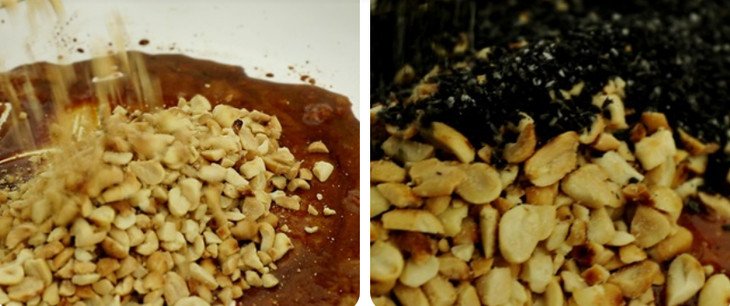 Làm nhân bánh ngải cứu với đậu, mè, dừa