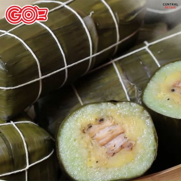 Luộc bánh tét