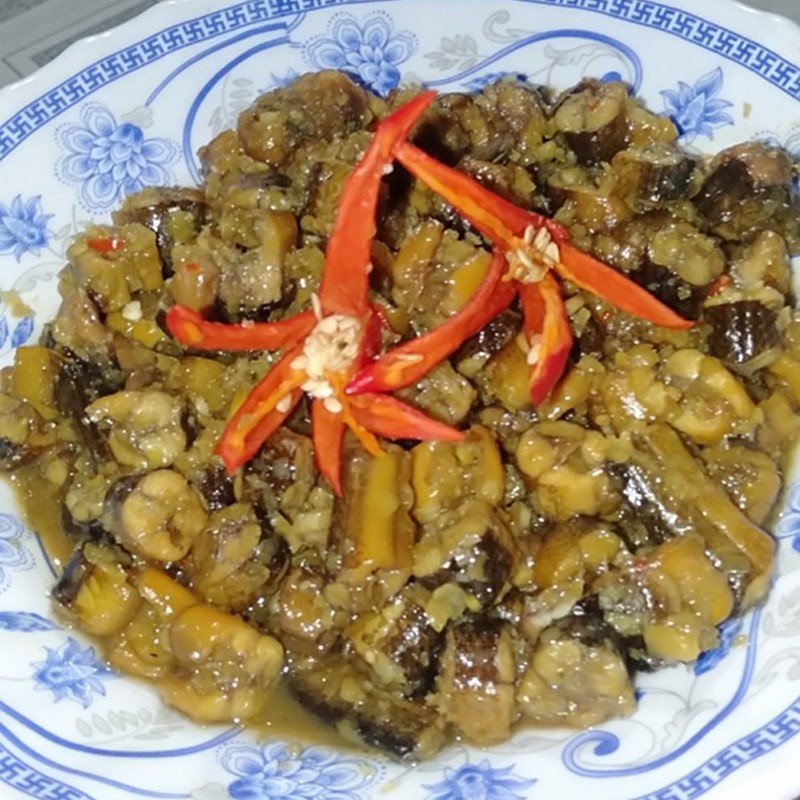 Lươn xào sả ớt thành phẩm