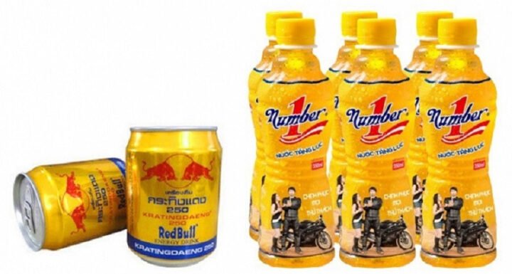Lượng calo trong một chai nước tăng lực Number One 250ml