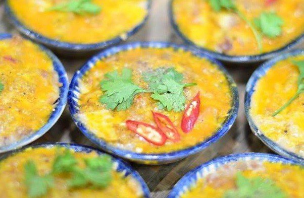 Mắm chưng thịt trứng thành phẩm thơm ngon