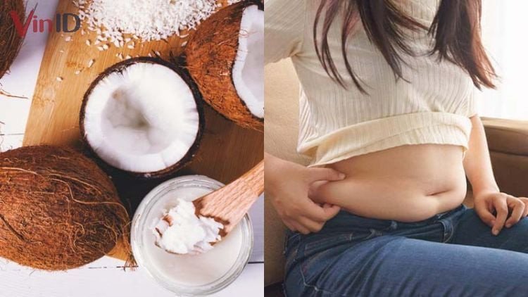 Miếng dừa sáp tươi ngon hỗ trợ quá trình giảm cân