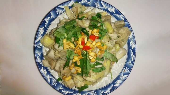 Mít non xào chay thành phẩm thơm ngon