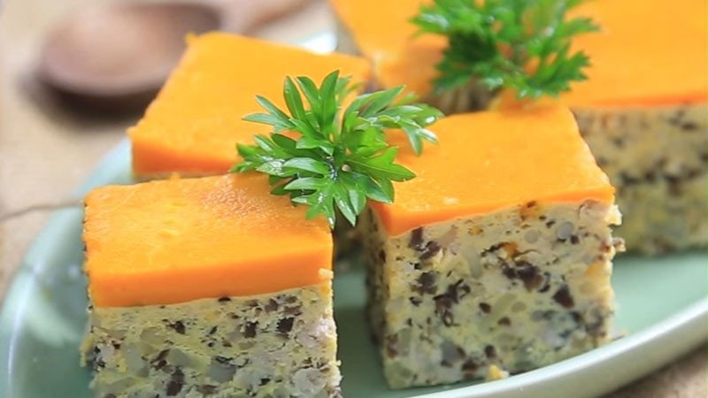 Món chả trứng thịt hấp vàng ươm, thơm ngon chuẩn vị