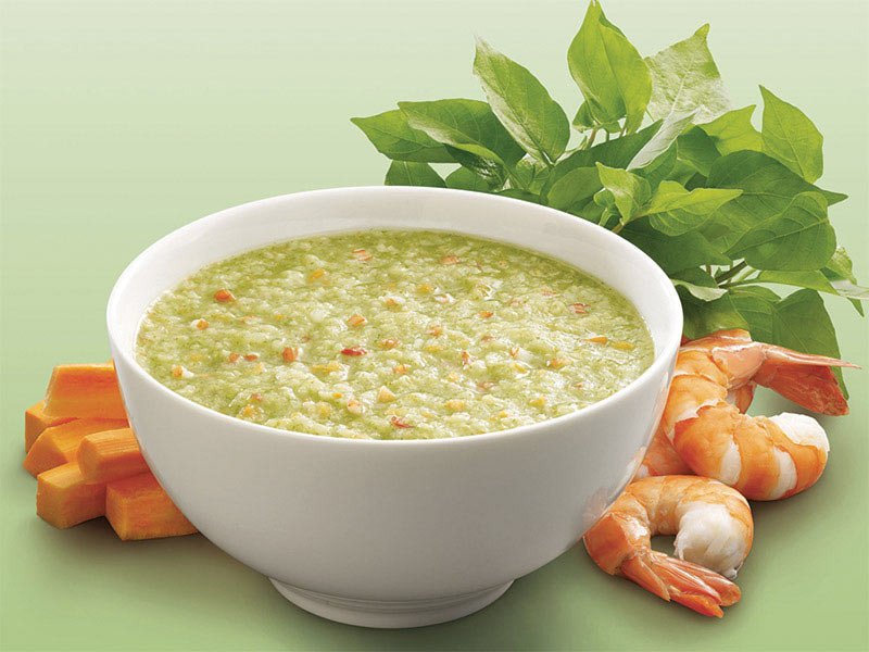 Món cháo tôm đậu xanh bùi ngậy, thanh mát cho gia đình
