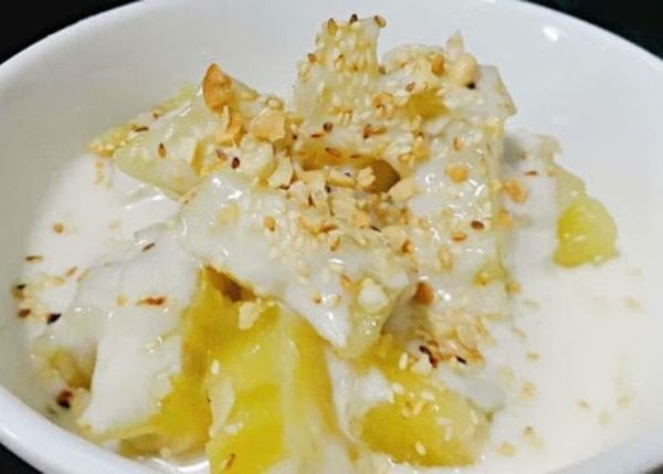 Món chè đậu đỏ nước cốt dừa hấp dẫn, biểu tượng của ẩm thực Việt