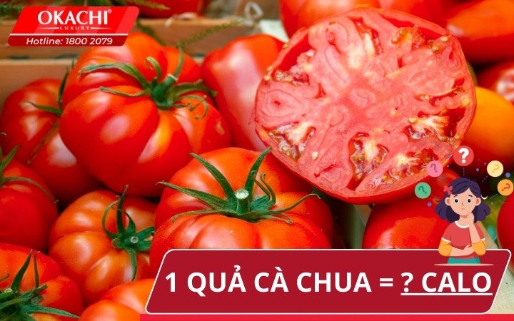 Một đĩa cà chua bi đỏ mọng tươi ngon, làm rõ lượng calo trong 1 quả cà chua bi thấp.