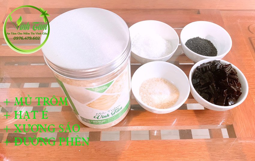 Mủ trôm khô đóng gói bảo quản tốt