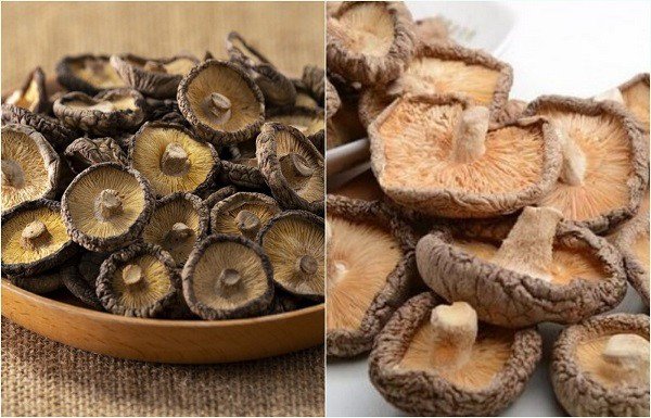 Nấm hương trắng hoặc vàng tươi ngon cho thịt đông