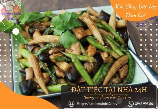 Nấm xào thập cẩm chay