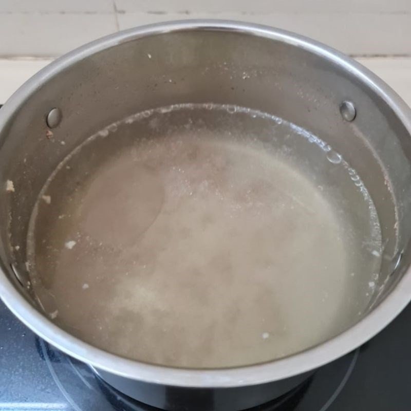 Nấu canh ngó khoai thơm ngon