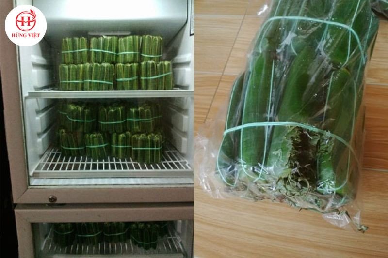 Nem thịt sống được bảo quản trong tủ lạnh để giữ độ tươi