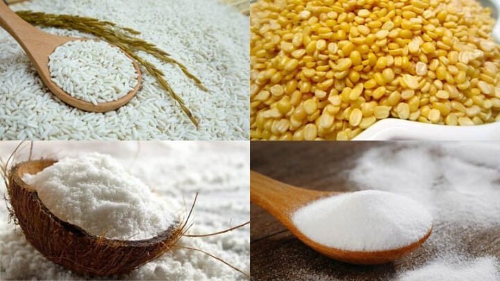 Nguyên liệu cần thiết để nấu xôi nước cốt dừa