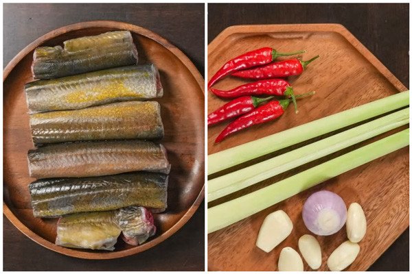 Nguyên liệu chính cho món lươn xào sả ớt thơm ngon