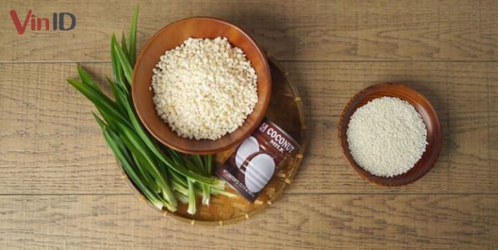 Nguyên liệu chính để nấu xôi bắp khô dẻo bùi