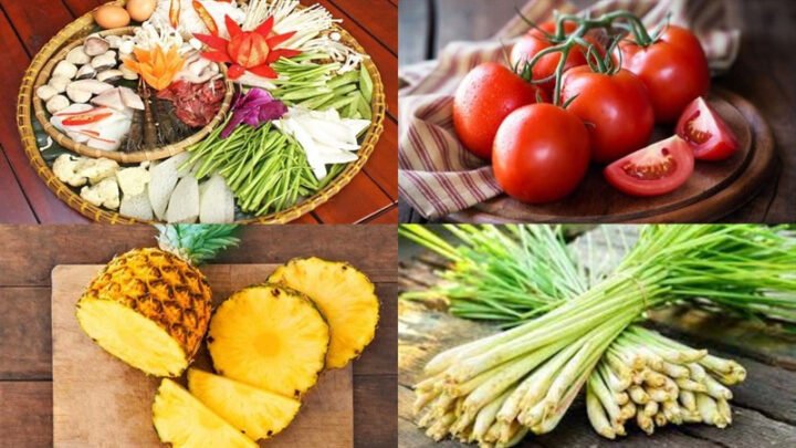 Nguyên liệu cho lẩu hải sản