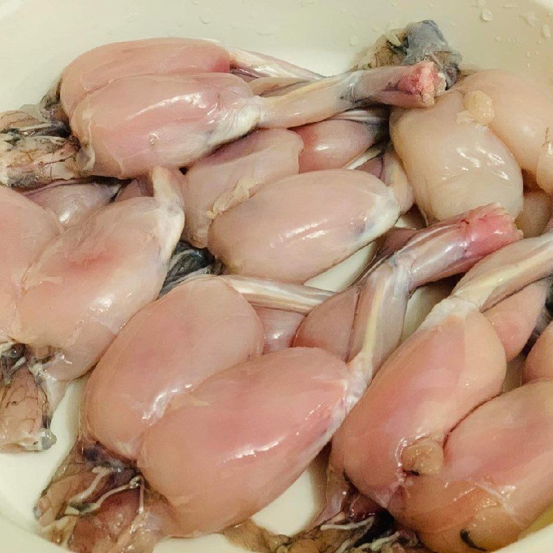 Nguyên liệu chuẩn bị cho cách nấu cà ri ếch