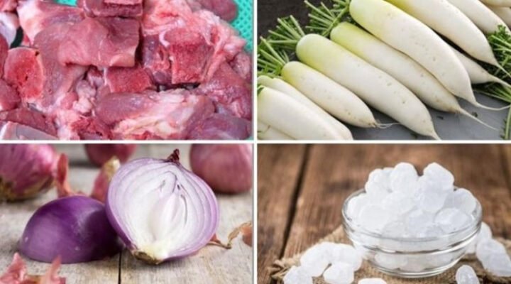 Nguyên liệu chuẩn bị cho cách nấu nước dùng xương heo